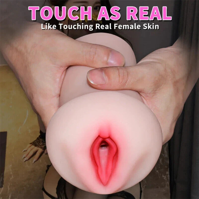 Soft Male Masturbator Realistic Pussy Sex-Toy-for-Men Flesh Pocket Pus