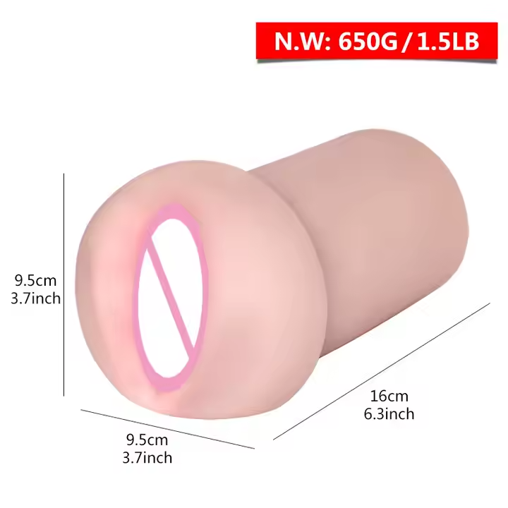 Soft Male Masturbator Realistic Pussy Sex-Toy-for-Men Flesh Pocket Pus